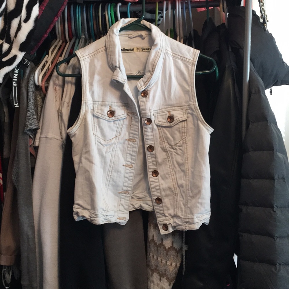 Dollhouse jean vest